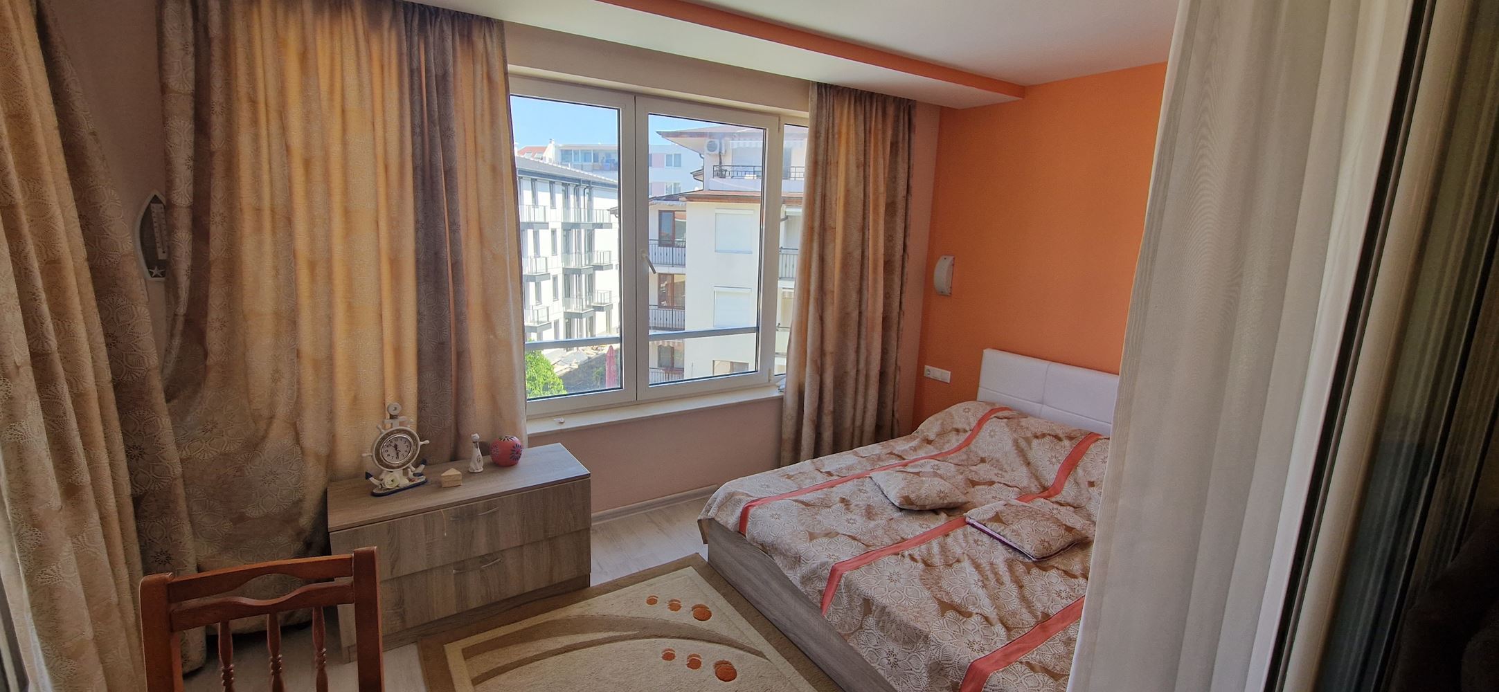 Обзаведен двустаен апартамент на 100 метра от морето в Равда Обзаведен двустаен апартамент на 100 метра от морето в Равда