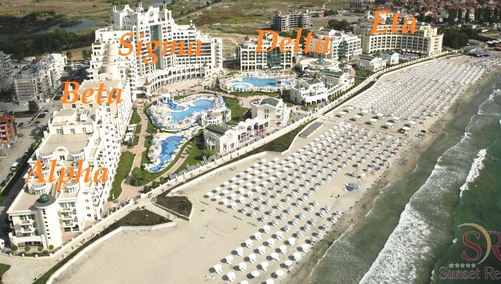 Луксозни апартаменти за продажба на първа линия море в Поморие