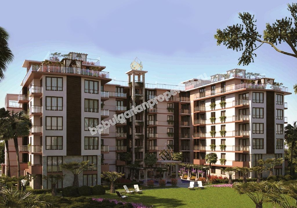 Луксозни апартаменти за продажба в нов елитен комплекс в курорта Слънчев Бряг