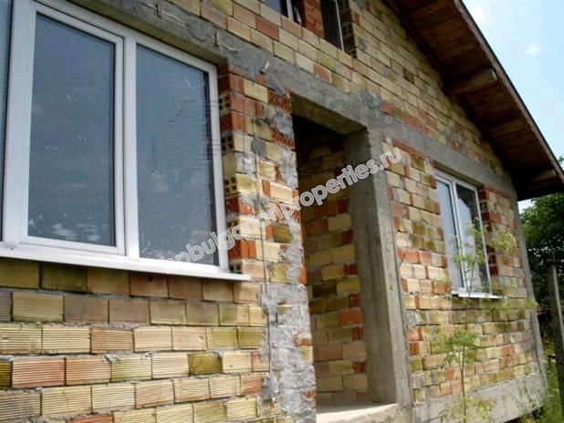 Нова едноетажна къща за продажба в село близо до морето и град Бургас