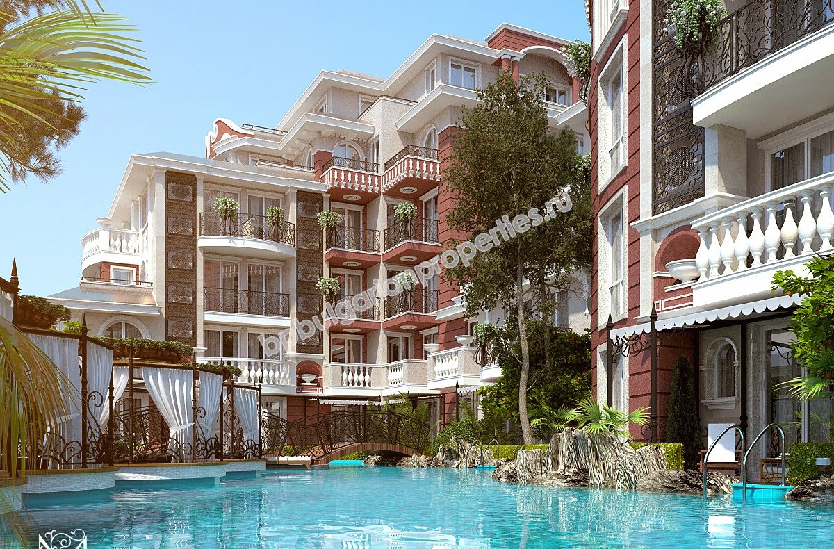 Луксозни апартаменти в нов комплекс за продажба в Слънчев Бряг