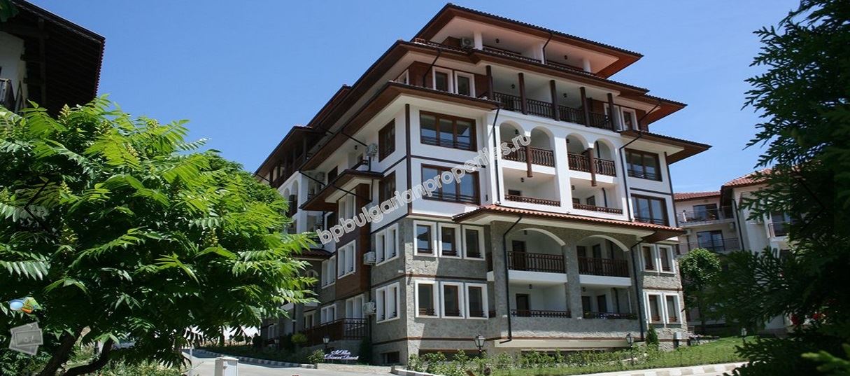 Луксозен жилищен комплекс на 200 м от морето в Свети Влас