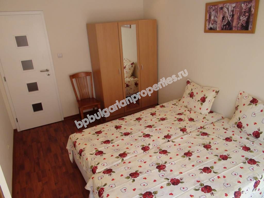 Мебелиран луксозен двуспален апартамент за продажба в близост до центъра на Слънчев бряг