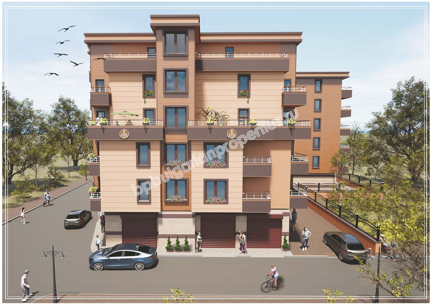 Апартаменти за продажба в нова жилищна сграда в град Поморие