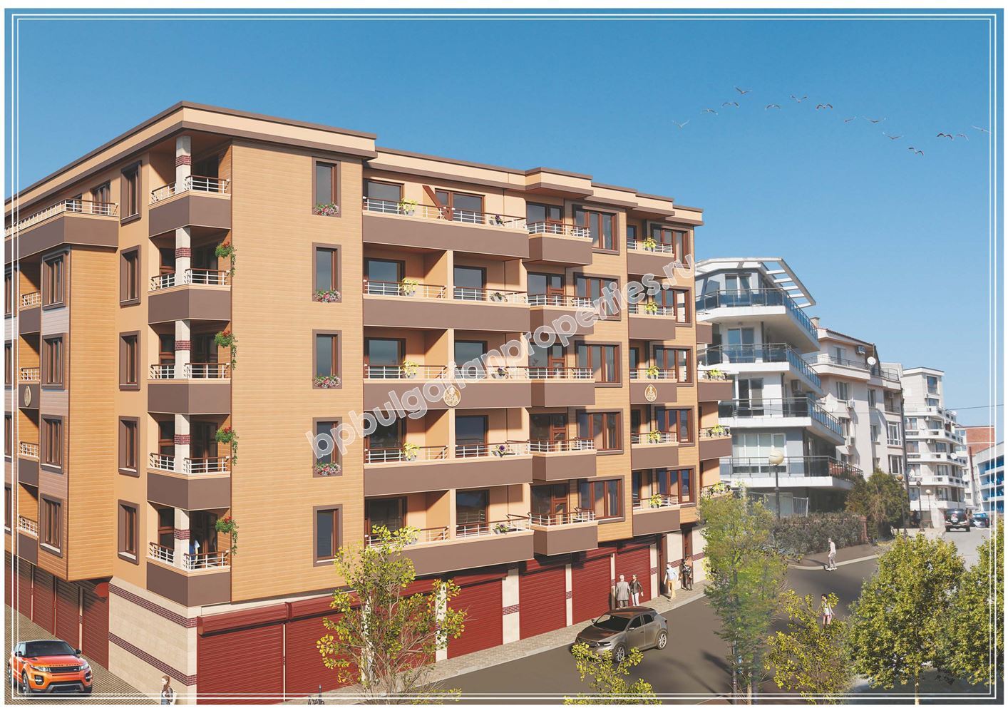 Апартаменти за продажба в нова жилищна сграда в град Поморие