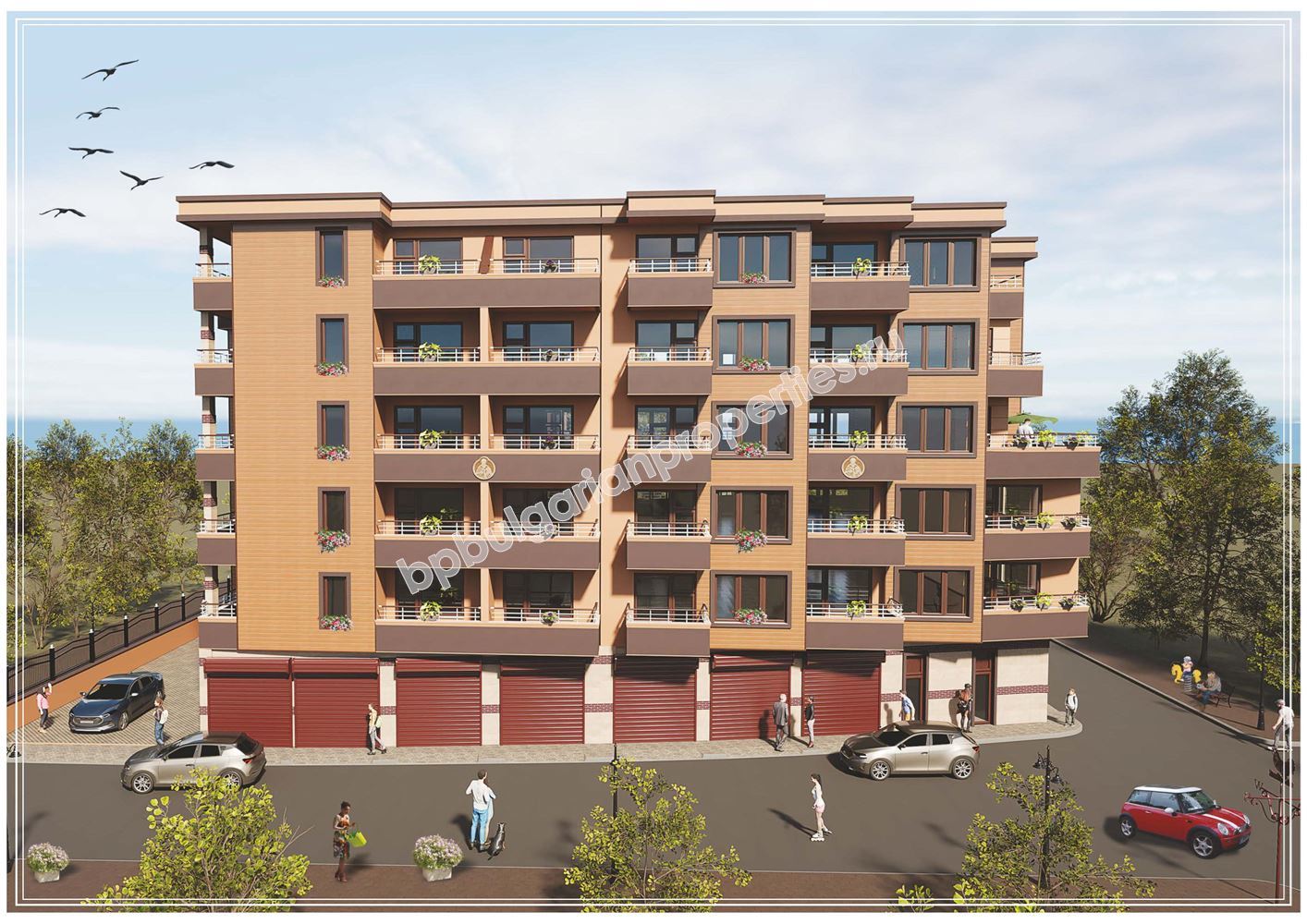 Апартаменти за продажба в нова жилищна сграда в град Поморие