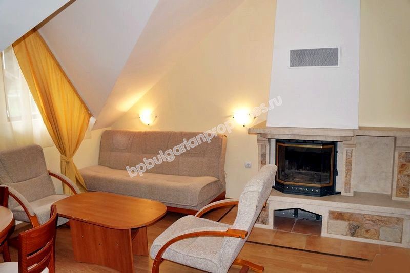 Едноспален мебелиран апартамент за продажба в комплекс в ски-курорта Пампорово