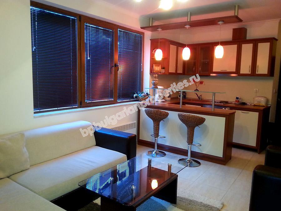 Луксозен едноспален мебелиран апартамент за продажба в ски курорта Пампорово
