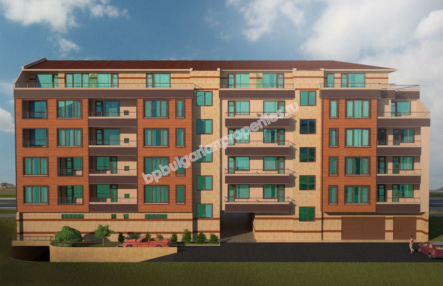 Нов проект - луксозна жилищна сграда в централната част на Бургас