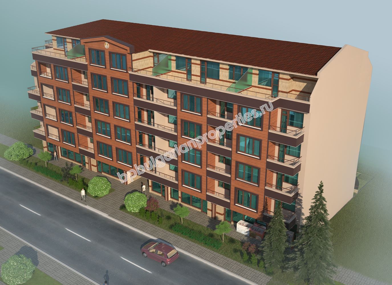 Нов проект - луксозна жилищна сграда в централната част на Бургас