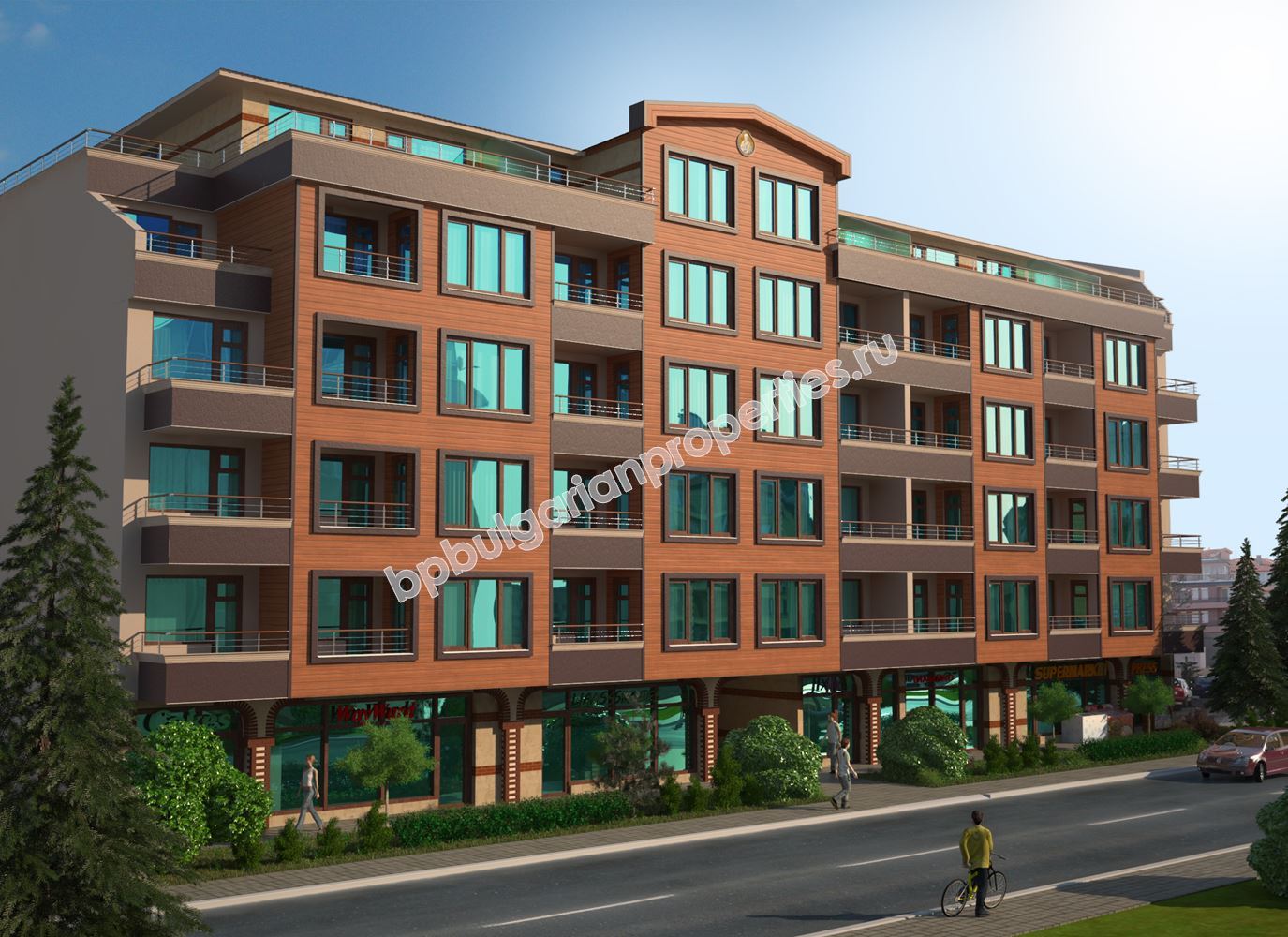 Нов проект - луксозна жилищна сграда в централната част на Бургас