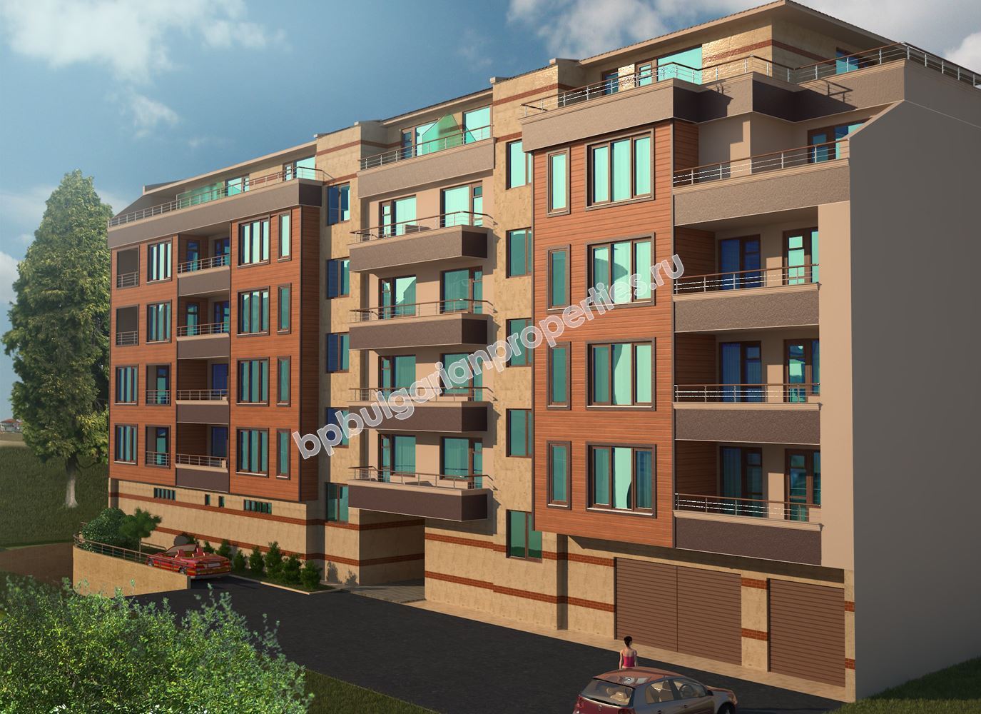 Нов проект - луксозна жилищна сграда в централната част на Бургас