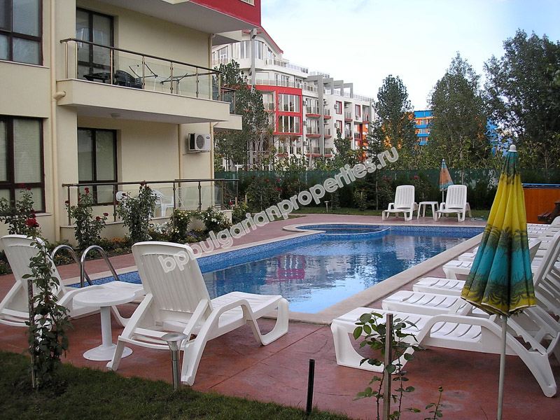 Мебелирано студио за продажба близко до плажа в курорта Слънчев Бряг