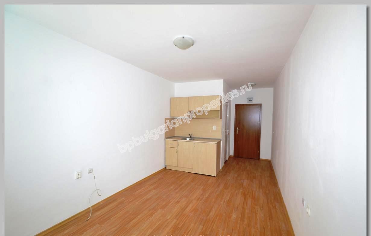 Евтино ново студио с бонус кухня за продажба в курорта Слънчев Бряг