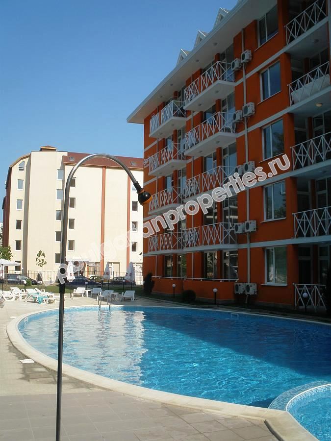 Евтино ново студио с бонус кухня за продажба в курорта Слънчев Бряг