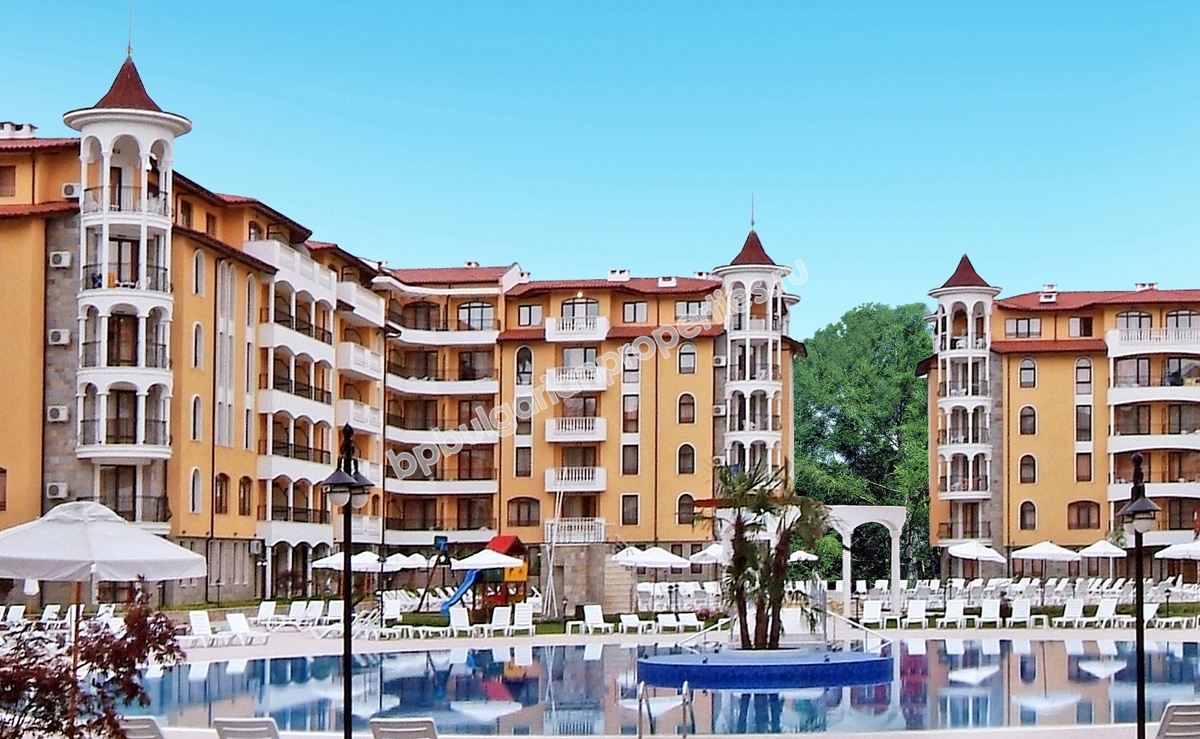 Мебелирано студио близо до плажа за продажба в курорта Слънчев Бряг