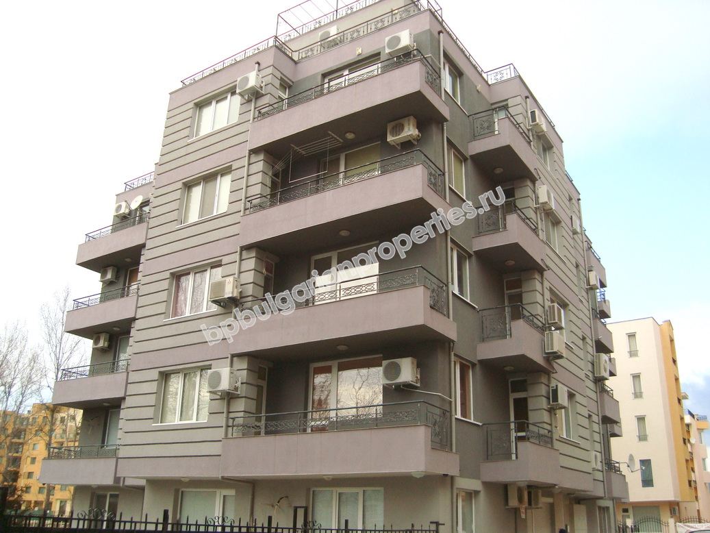 Нов двустаен апартамент без годишна такса поддръжка за продажба в Слънчев Бряг