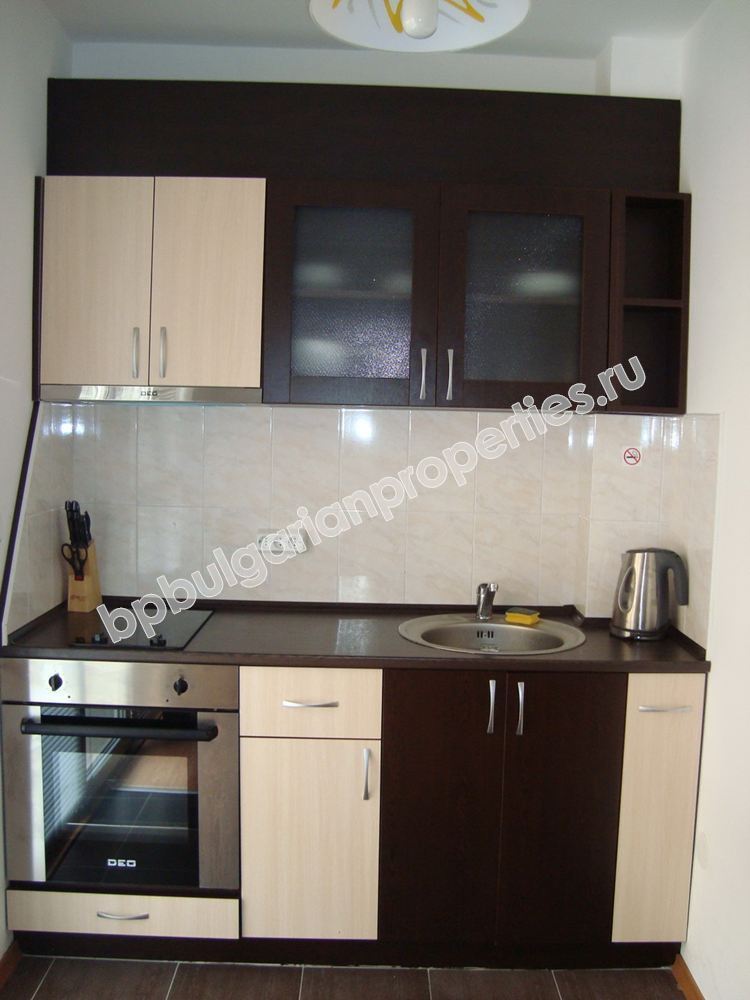 Нов двустаен апартамент без годишна такса поддръжка за продажба в Слънчев Бряг