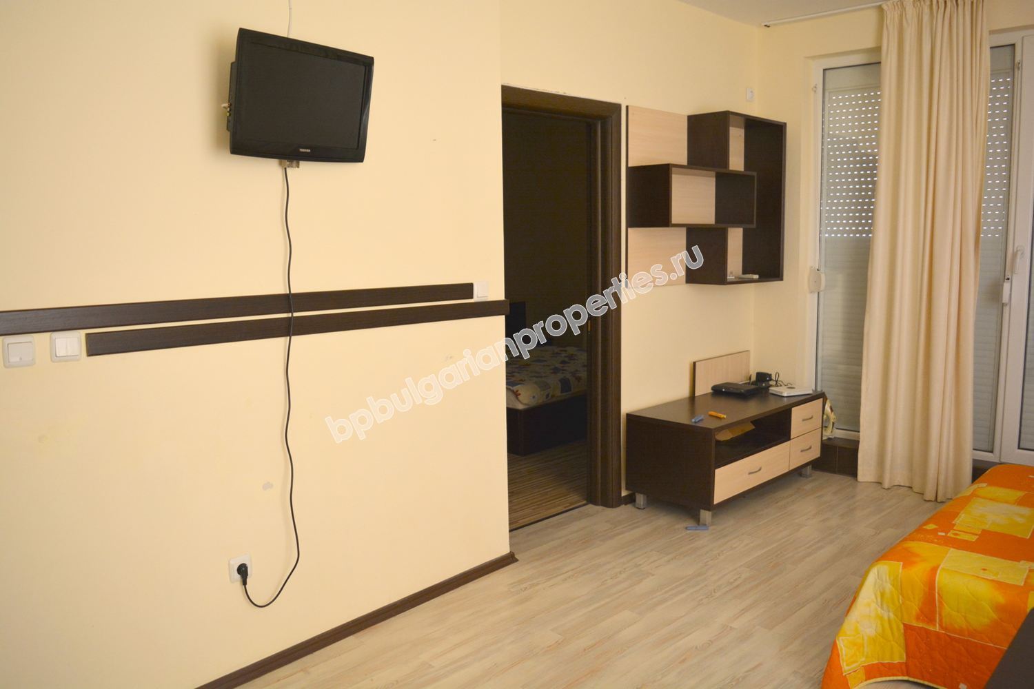 Нов двустаен апартамент без годишна такса поддръжка за продажба в Слънчев Бряг