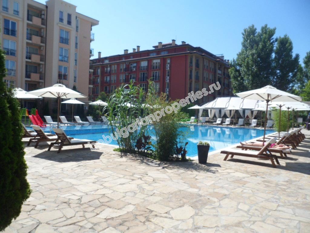 Мебелирано студио за продажба близо до плажа в курорта Слънчев Бряг