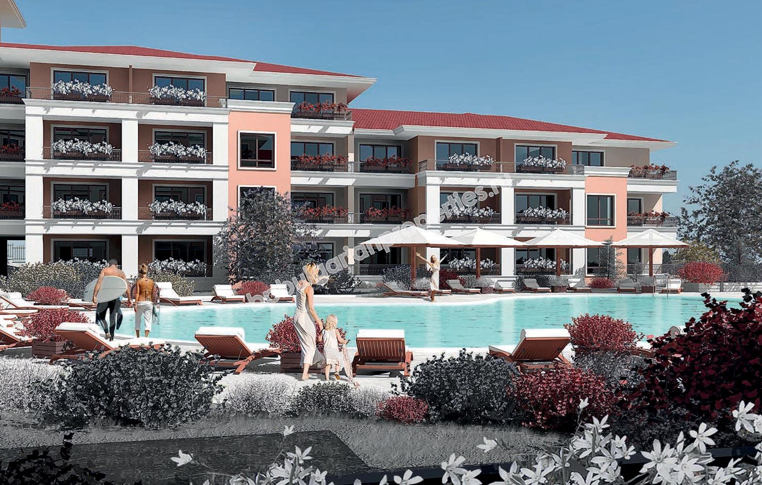 Нов луксозен комплекс на втора линия в Свети Влас