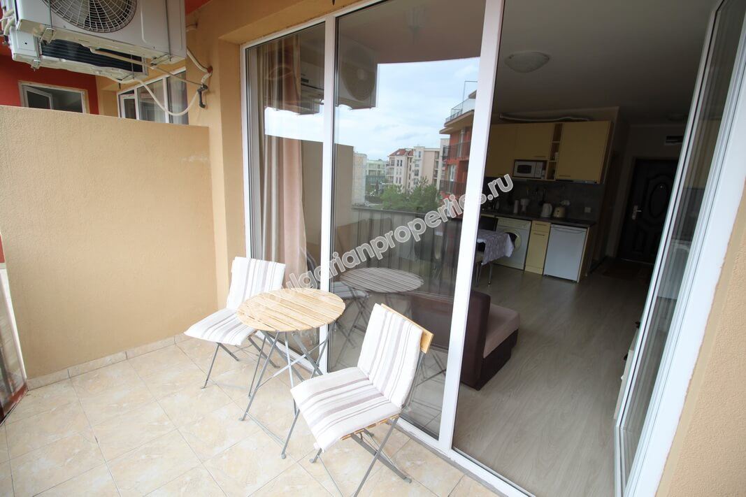 Мебелирано студио близо до плажа за продажба в курорта Слънчев Бряг