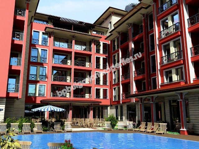 Мебелирано студио близо до плажа за продажба в курорта Слънчев Бряг