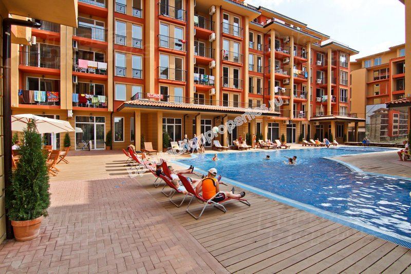 Мебелирано студио близо до плажа за продажба в курорта Слънчев Бряг