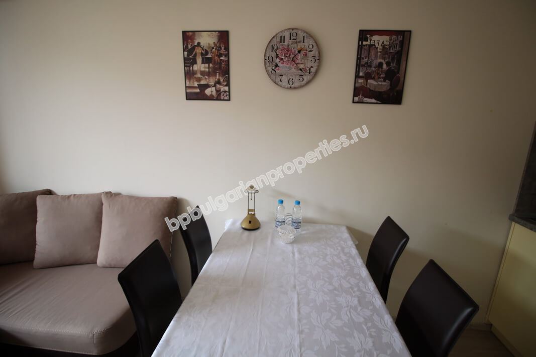 Мебелирано студио близо до плажа за продажба в курорта Слънчев Бряг