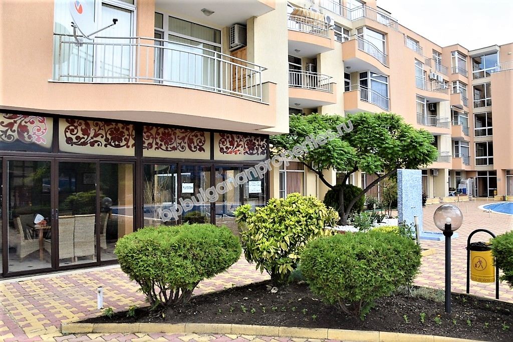 Мебелиран едноспален апартамент близо до плажа за продажба в курорта Слънчев Бряг