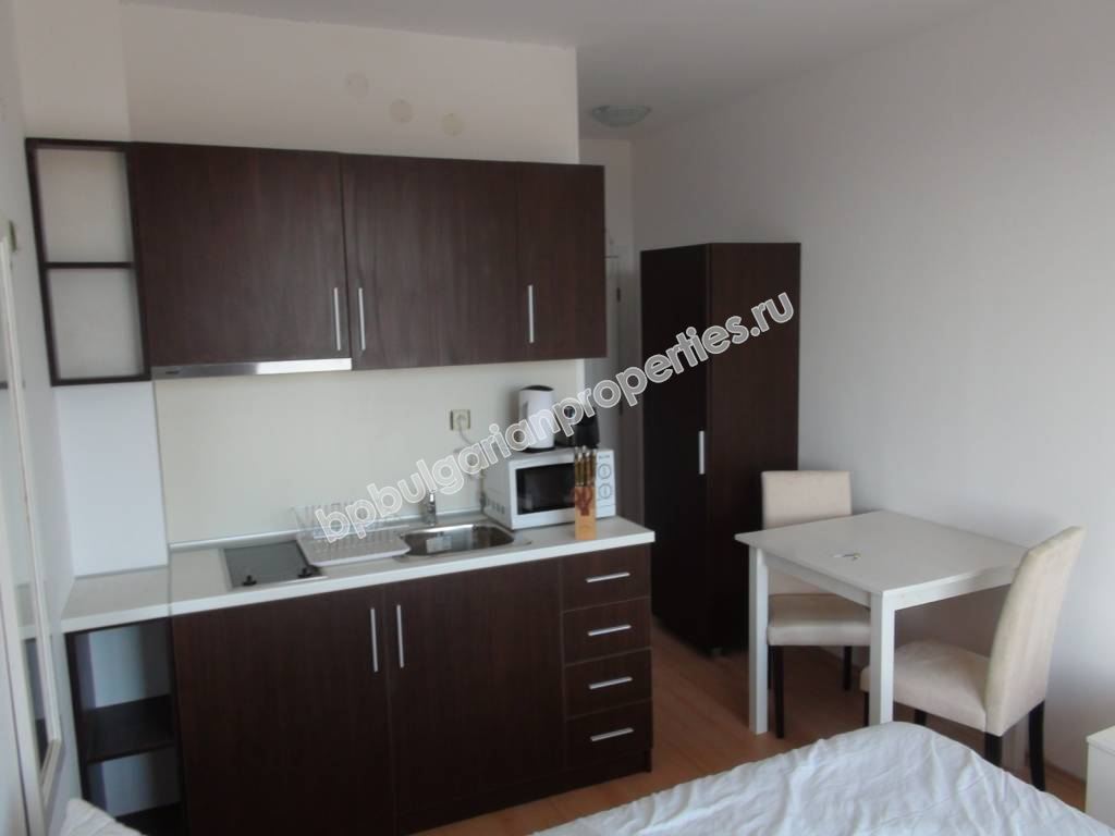 Евтино мебелирано студио за продажба в комплекс в Слънчев Бряг