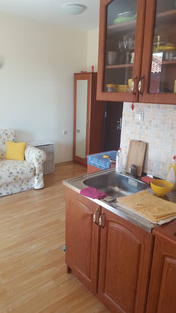 Изгодно обзаведено студио в новия район  на Несебър