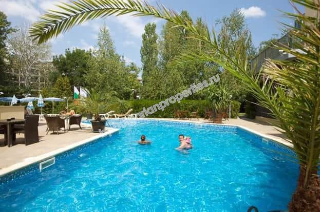 Обзаведен апартамент с една спалня за продажба в курорта Слънчев Бряг