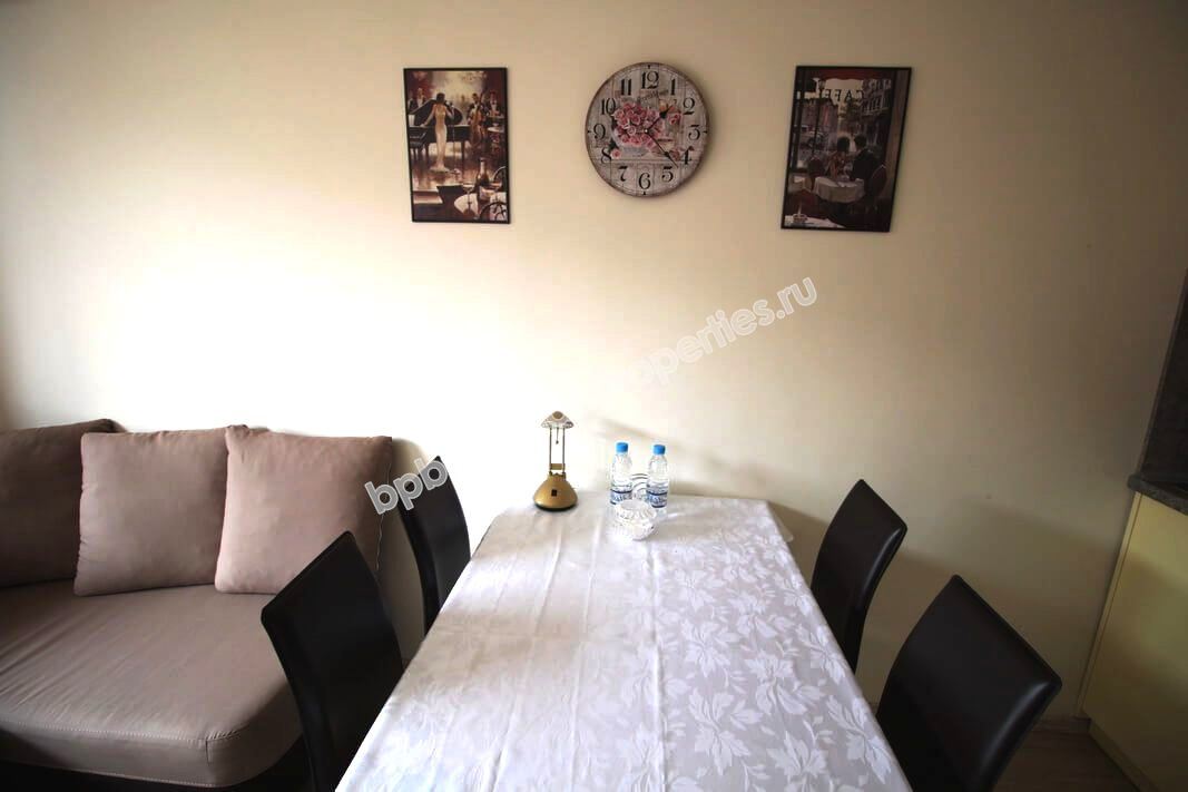 Мебелирано студио близо до плажа за продажба в курорта Слънчев Бряг