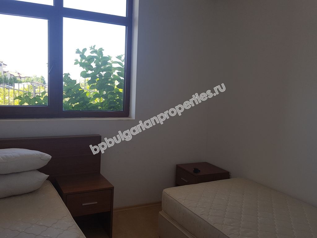 Мебелиран двуспален апартамент с гледка море за продажба близо до курорта Слънчев Бряг