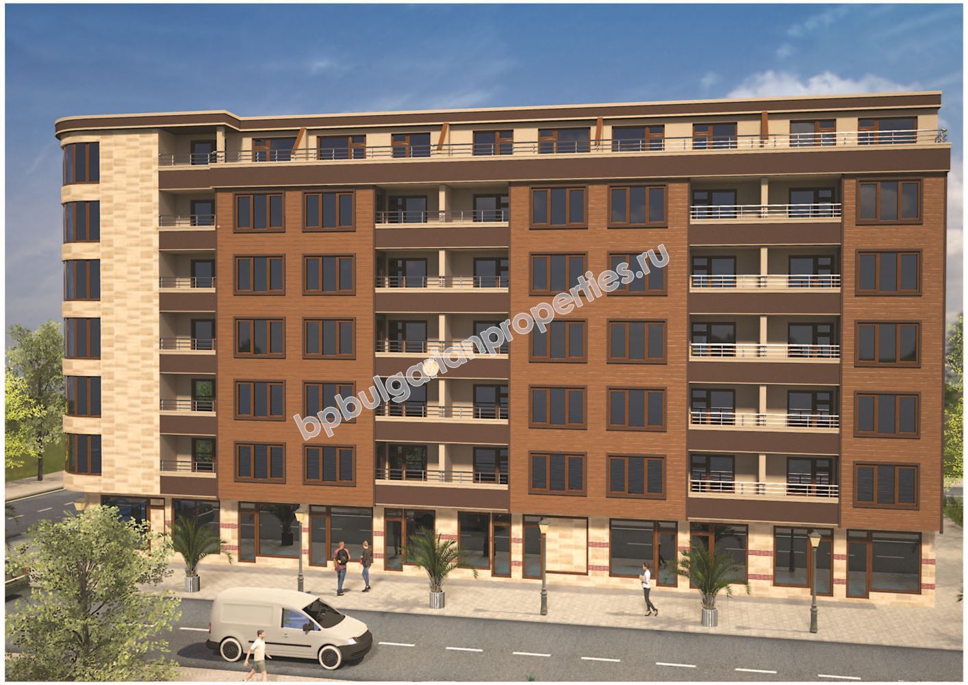 Имоти в нова жилищна сграда в старата част на Поморие