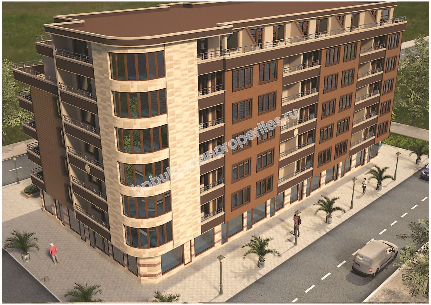 Имоти в нова жилищна сграда в старата част на Поморие