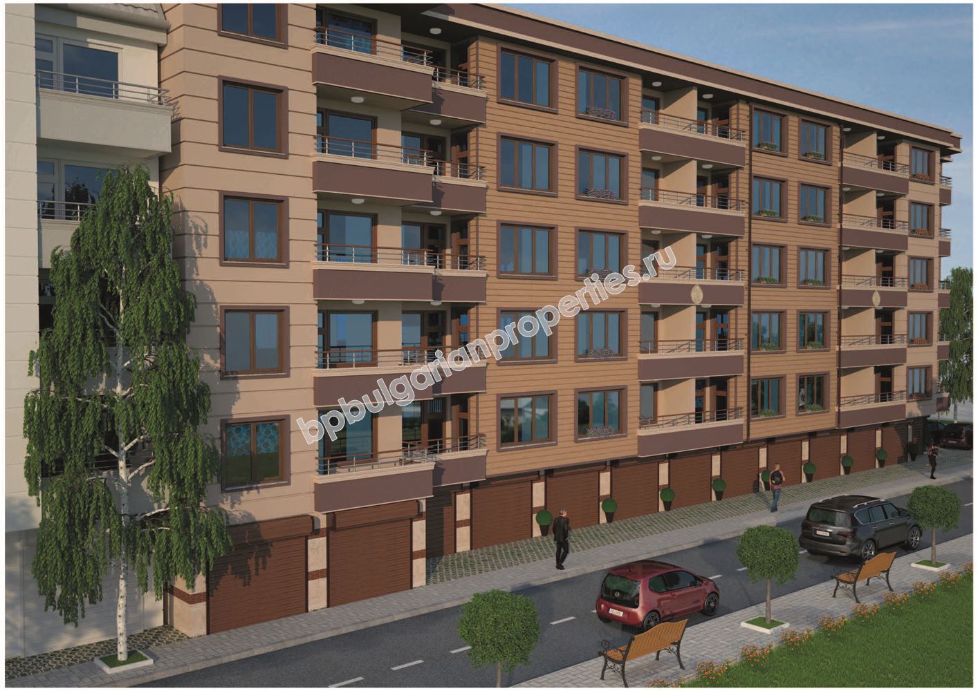 Нова жилищна сграда в Поморие, Стария град