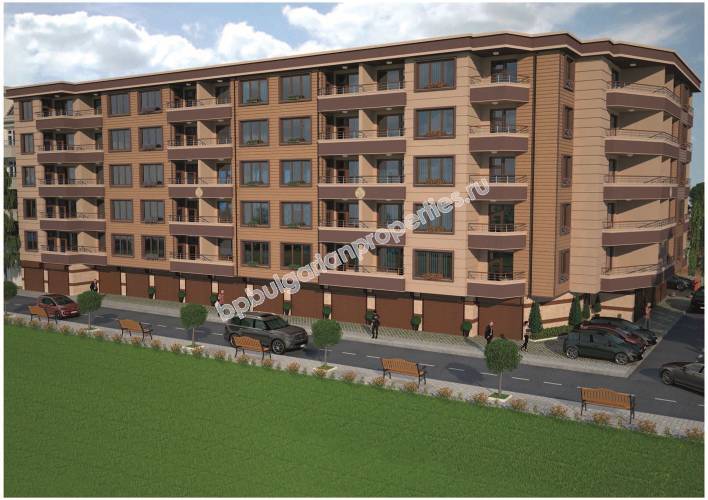 Нова жилищна сграда в Поморие, Стария град