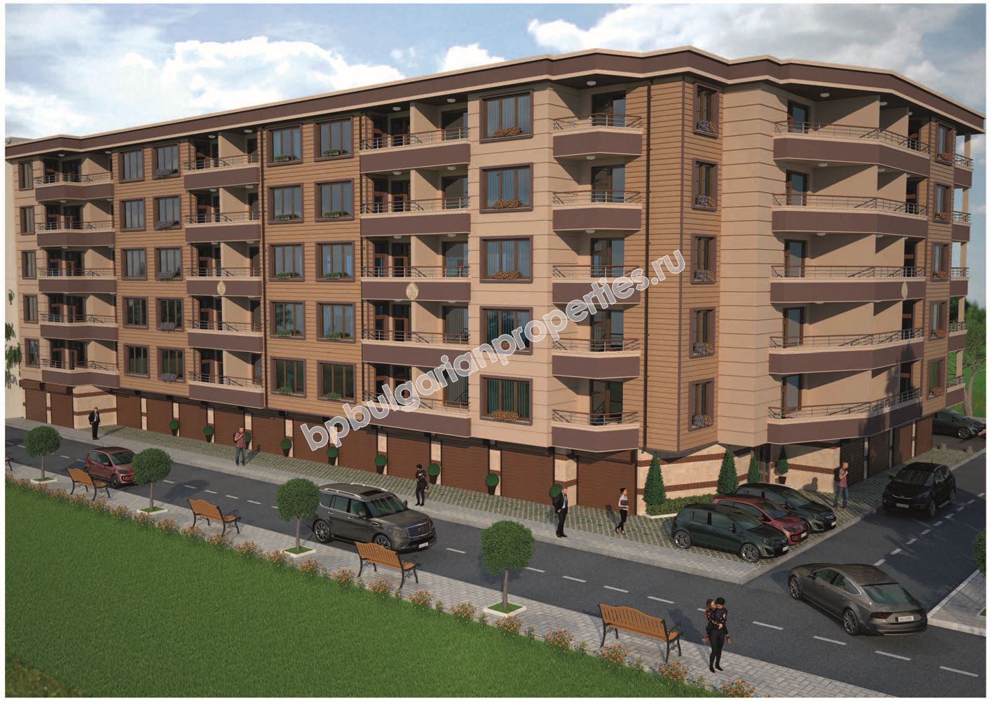 Нова жилищна сграда в Поморие, Стария град