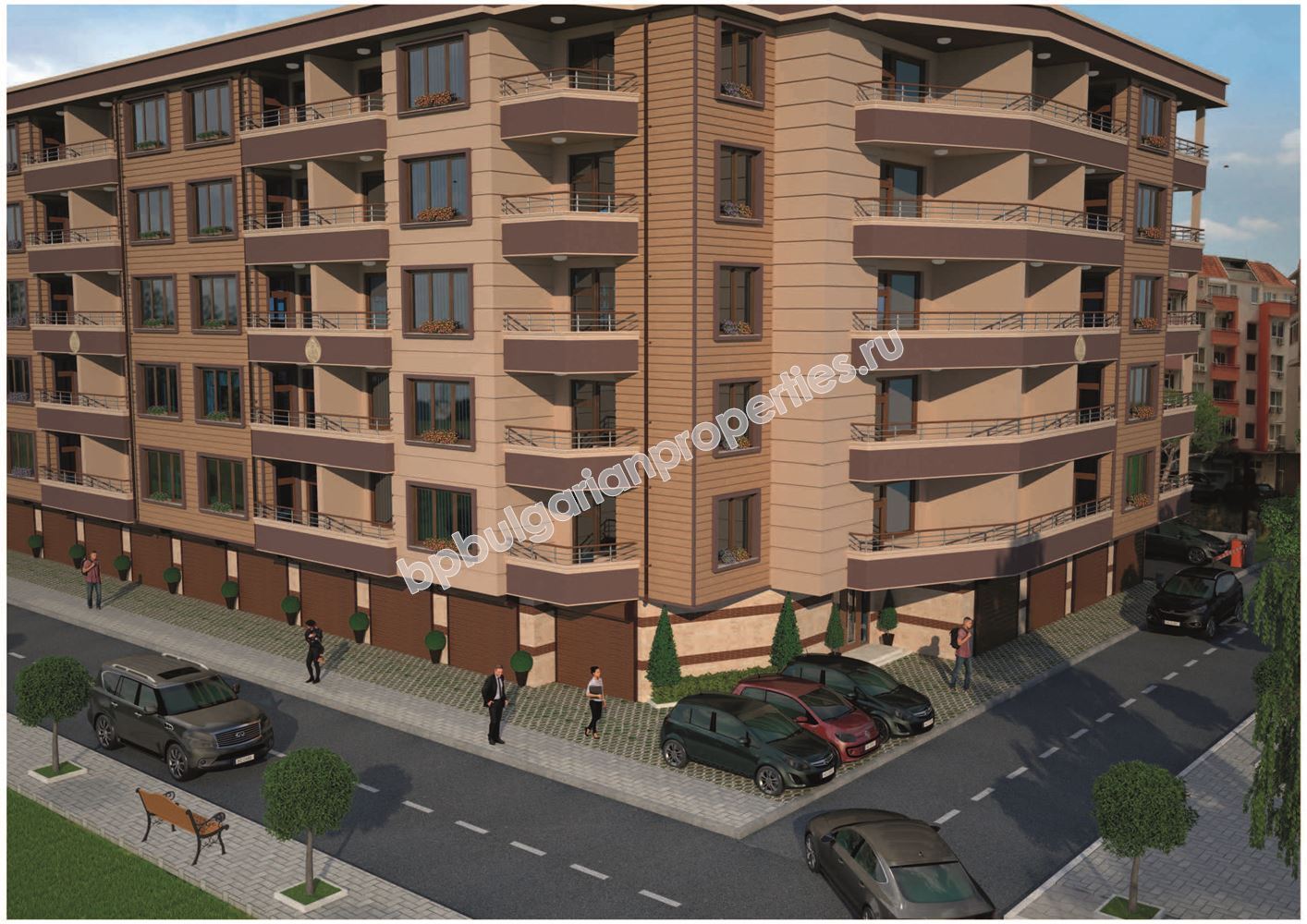 Нова жилищна сграда в Поморие, Стария град