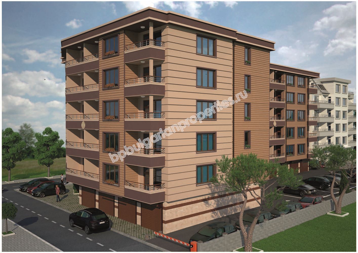 Нова жилищна сграда в Поморие, Стария град