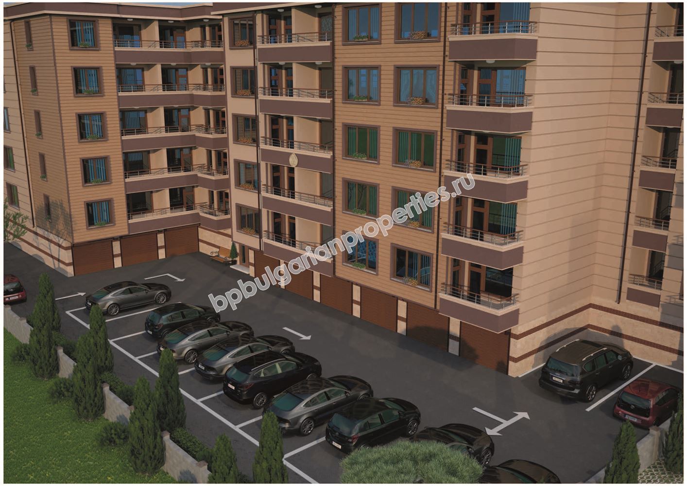 Нова жилищна сграда в Поморие, Стария град