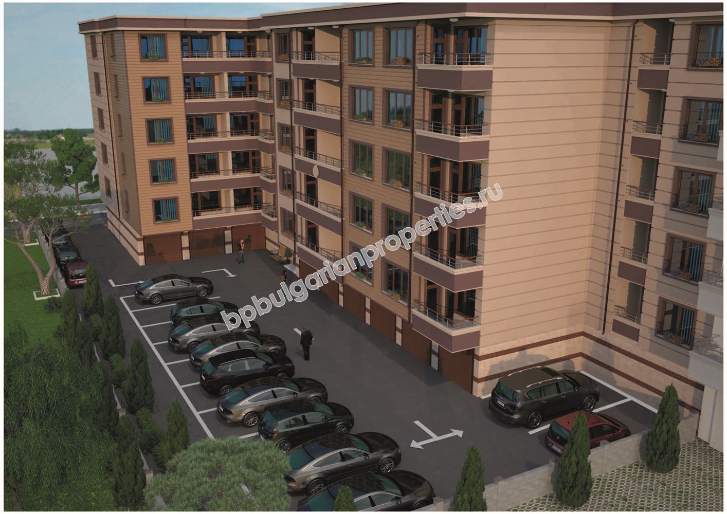 Нова жилищна сграда в Поморие, Стария град