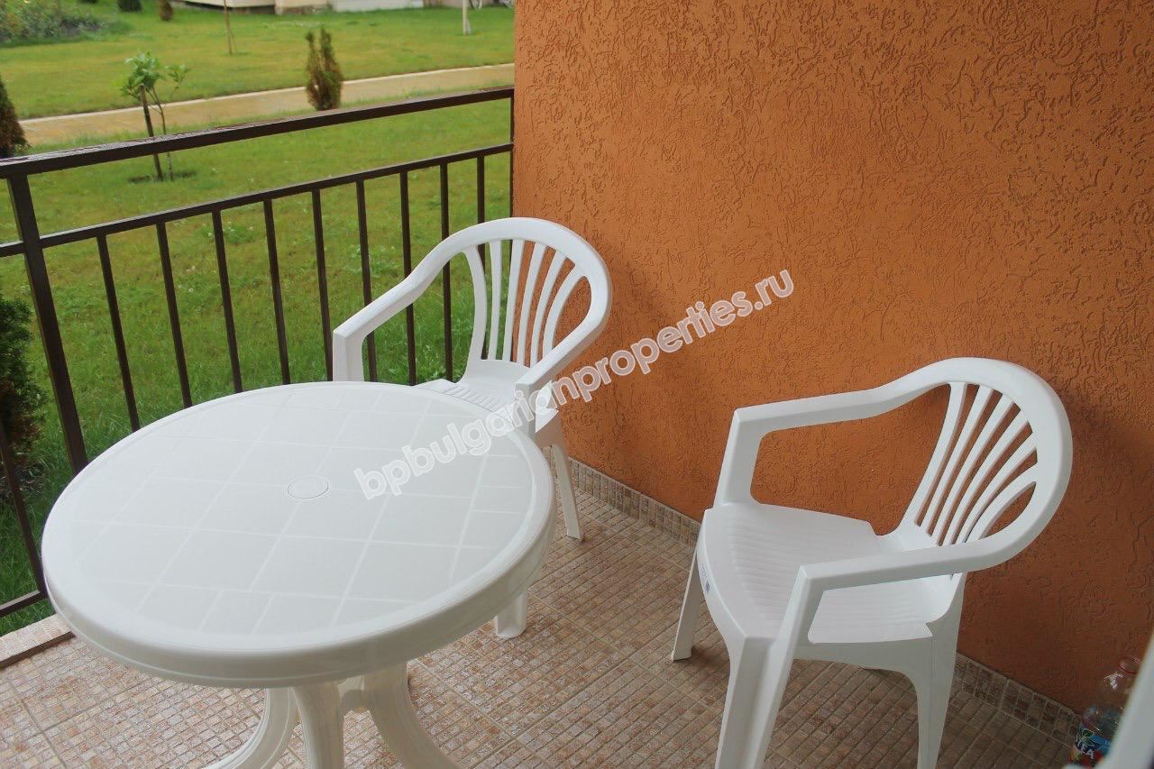 Двустаен апартамент в затворен комплекс в Слънчев Бряг