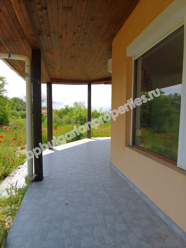 Нова едноетажна къща на 20 км от Бургас