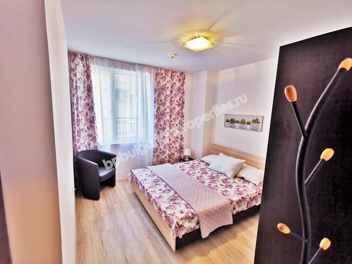 Двустаен обзаведен апартамент в жилищен комплекс в Свети Влас