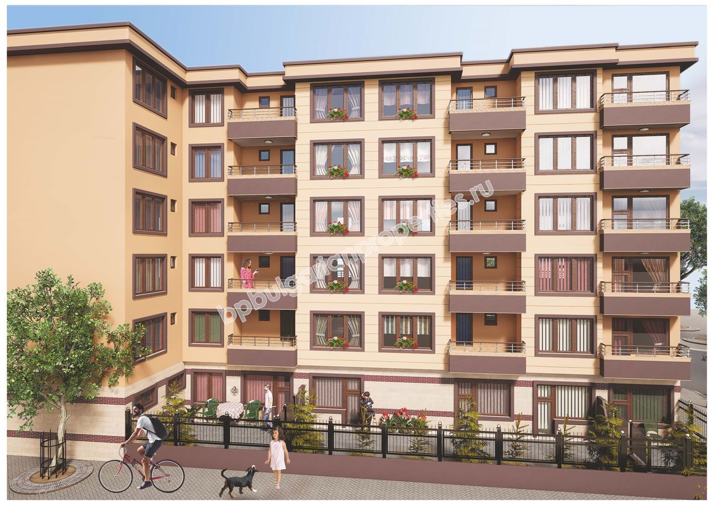 Апартаменти в нова жилищна сграда в Поморие, Стария град