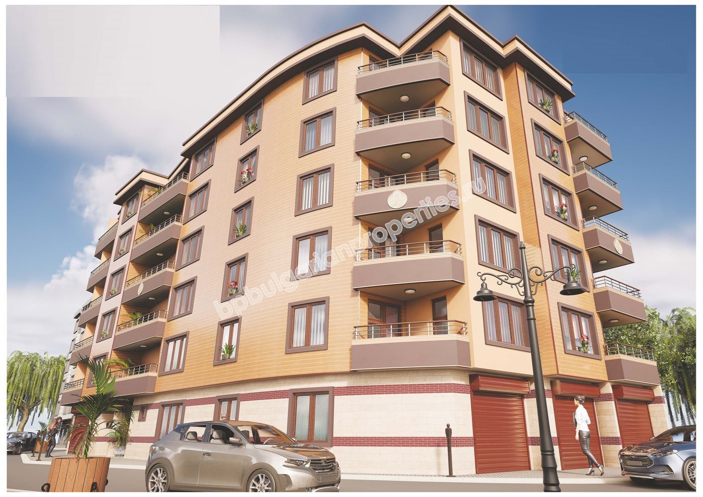 Апартаменти в нова жилищна сграда в Поморие, Стария град