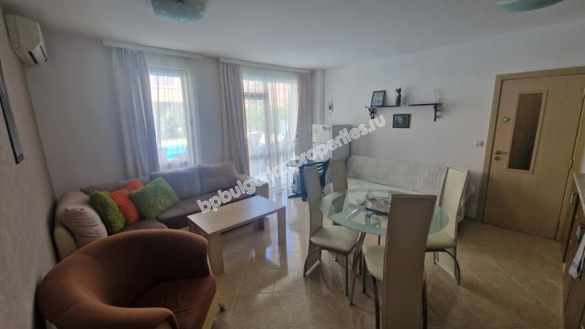 Обзаведен двустаен апартамент в комплекс с басейн в Равда Обзаведен двустаен апартамент в комплекс с басейн в Равда